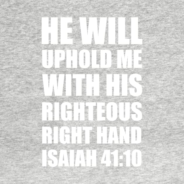 Isaiah 41-10 Inspiring Scripture Personalized by BubbleMench